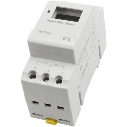 Temporizador digital 16A para cuadro eléctrico