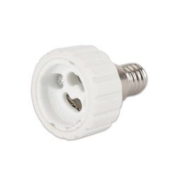 Adaptador GU10 a E14