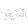 180º surface motion sensor