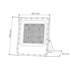 Proyector led 200W plano IP66