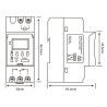 Programmable digital time switch 16A