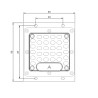 Módulo LED 30W para iluminação pública Bridgelux