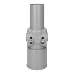 Support articulé pour lampadaire Ø 60mm - poteau 80mm