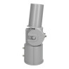 Hinged bracket for streetlight Ø 60mm - pole 80mm