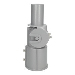 Soporte articulado para farola Ø 50mm - poste 80mm