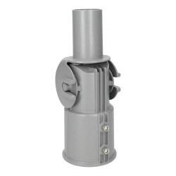 Soporte articulado para farola Ø 50mm - poste 80mm