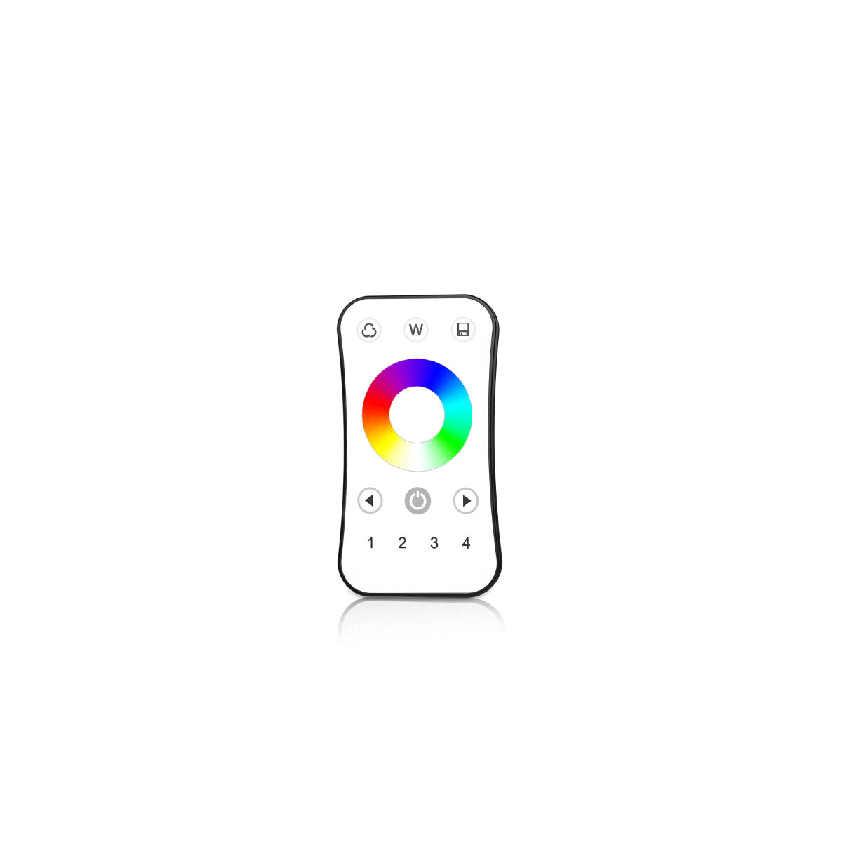 4 zone RF remote control for RGB LED dimmers