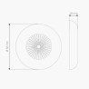 Luz de Piscina LED 8W RGB 12VDC IP68