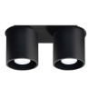 Double Aluminum Ceiling Light GU10 - Orbis Series