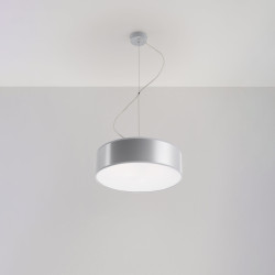 Lâmpada pendente ARENA 35 cinzenta