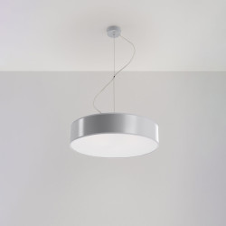 Lâmpada pendente ARENA 45 cinzenta