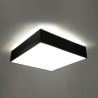 Candeeiro de tecto HORUS 45 preto