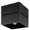 Candeeiro de tecto LOBO preto