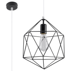 Lampe pendante GASPARE noir