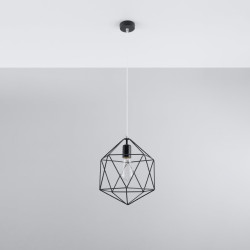 Lampe pendante GASPARE noir