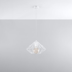Lampe pendante UMBERTO blanc