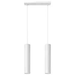 Candeeiro pendente LAGOS 2 branco