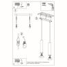 Pendant lamp LAGOS 2 white