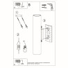 Applique LAGOS blanc