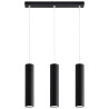 Candeeiro pendente LAGOS 3L preto