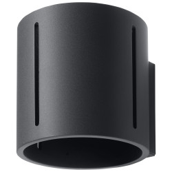 Candeeiro de parede INEZ preto
