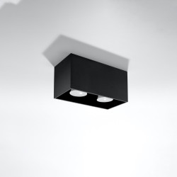 Plafonnier QUAD noir