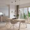 Pendant lamp ARANCIA natural wood