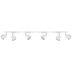Lámpara de techo OCULARE 6L blanca