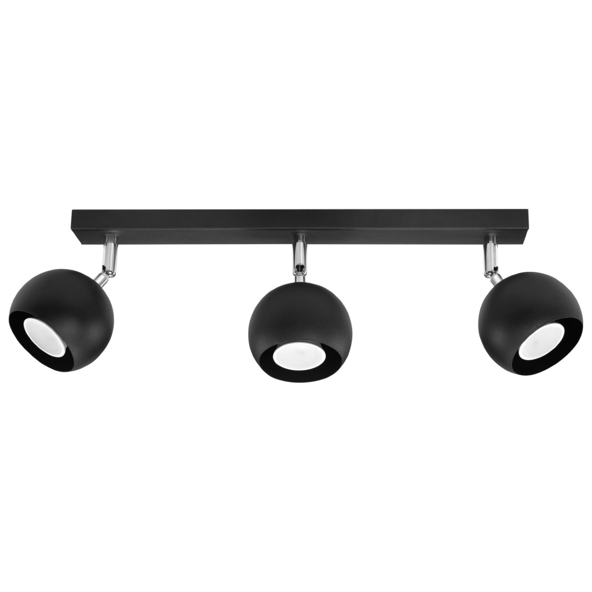 Candeeiro de tecto OCULARE 3 preto