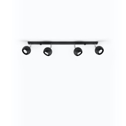 Candeeiro de tecto OCULARE 4L preto