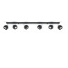 Plafonnier OCULARE 6L noir
