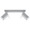 Plafonnier RING 2 gris