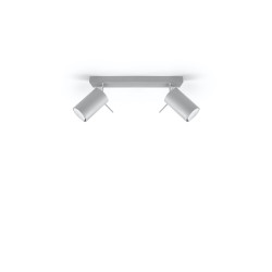 Plafonnier RING 2 gris