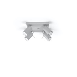Candeeiro de tecto RING 4 cinzento