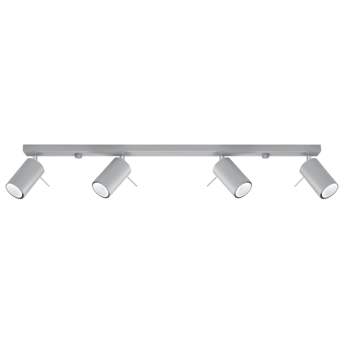 Ceiling lamp RING 4L grey