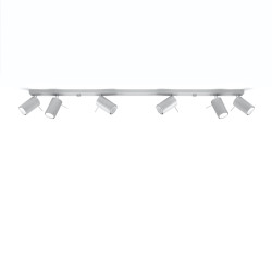 Ceiling lamp RING 6L grey