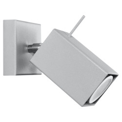 Aplique MERIDA 1 gris