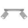 Ceiling lamp MERIDA 2 grey