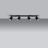 Ceiling lamp MERIDA 4L black