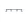 Plafonnier MERIDA 4L gris