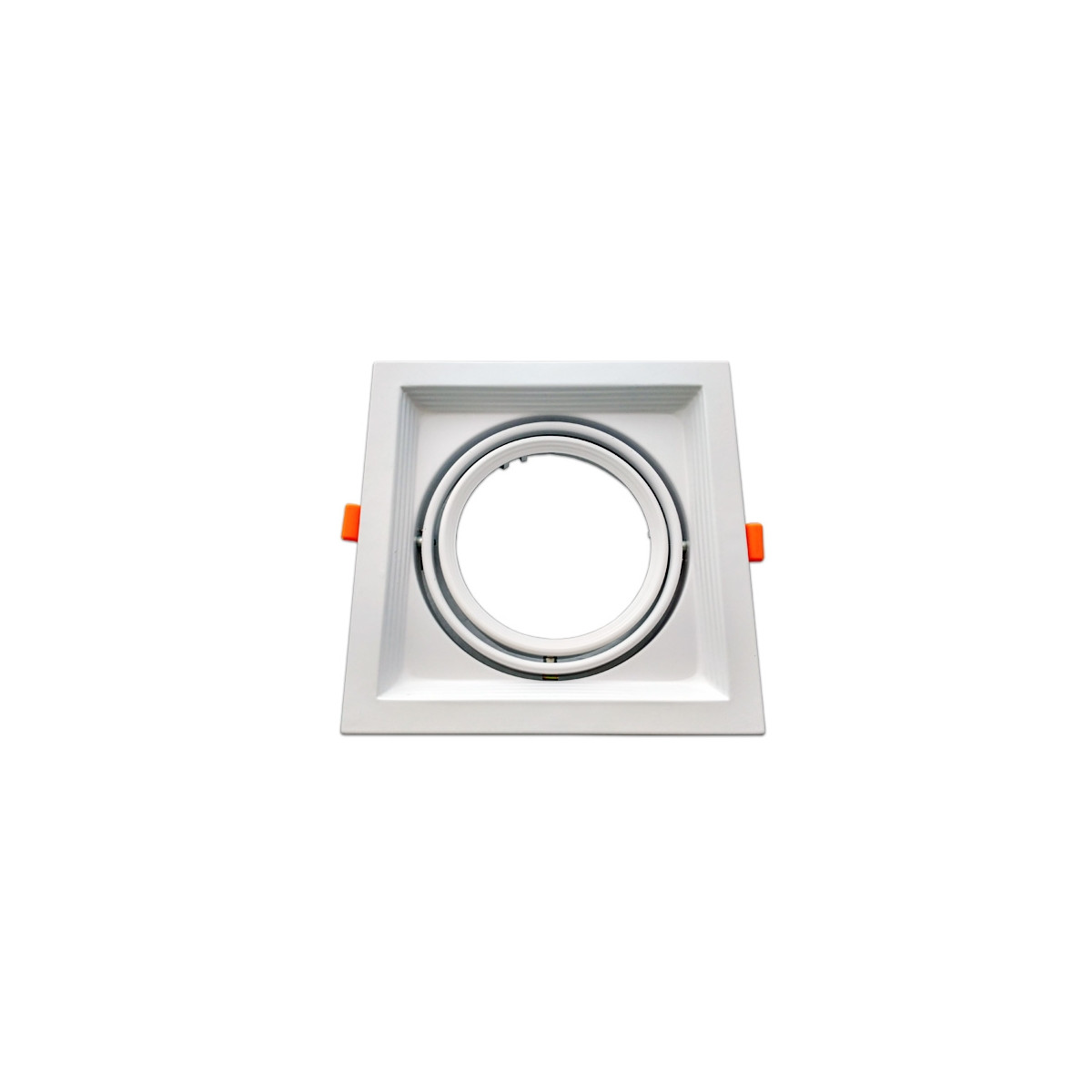 Moldura ajustável para AR111 branco