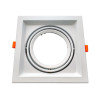 Moldura ajustável para AR111 branco