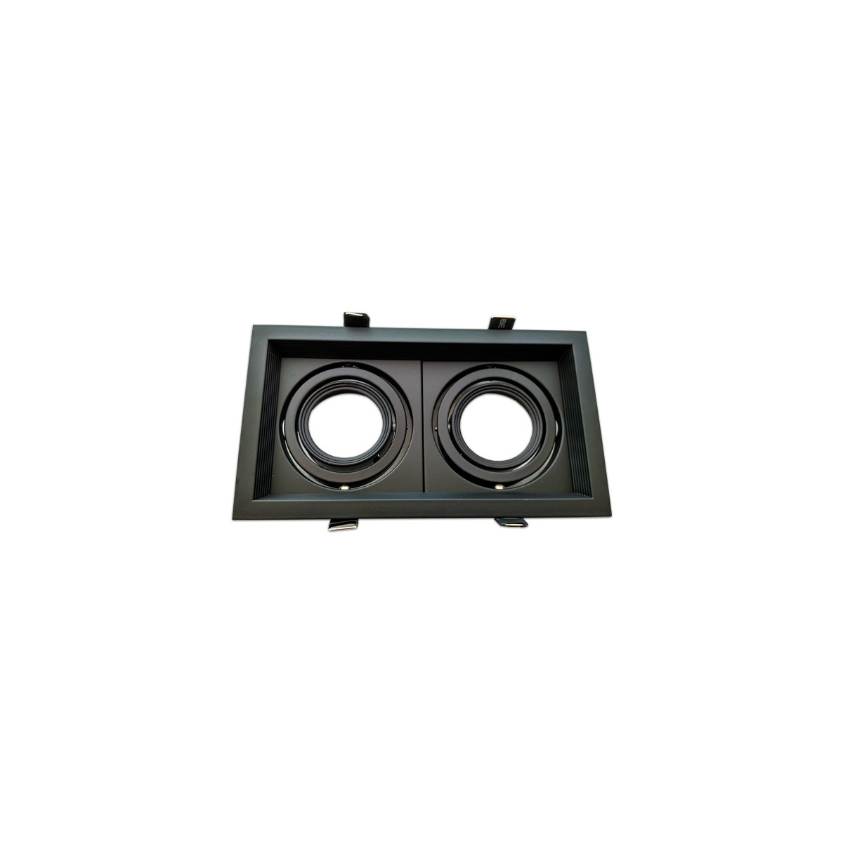 Moldura ajustável duplo para AR60 negra