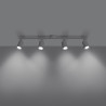 Ceiling lamp LEMMI 4L white