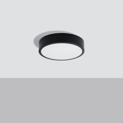 Candeeiro de teto ONYX 30 preto LED 3000K