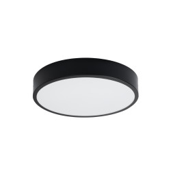 Plafón ONYX 40 negro LED 3000K