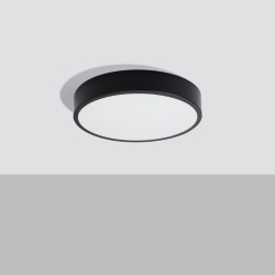 Ceiling lamp ONYX 40 black LED 3000K