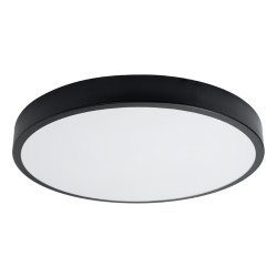 Plafonnier ONYX 60 noir LED 3000K