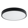 Plafonnier ONYX 60 noir LED 3000K