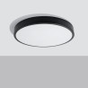 Plafonnier ONYX 60 noir LED 3000K
